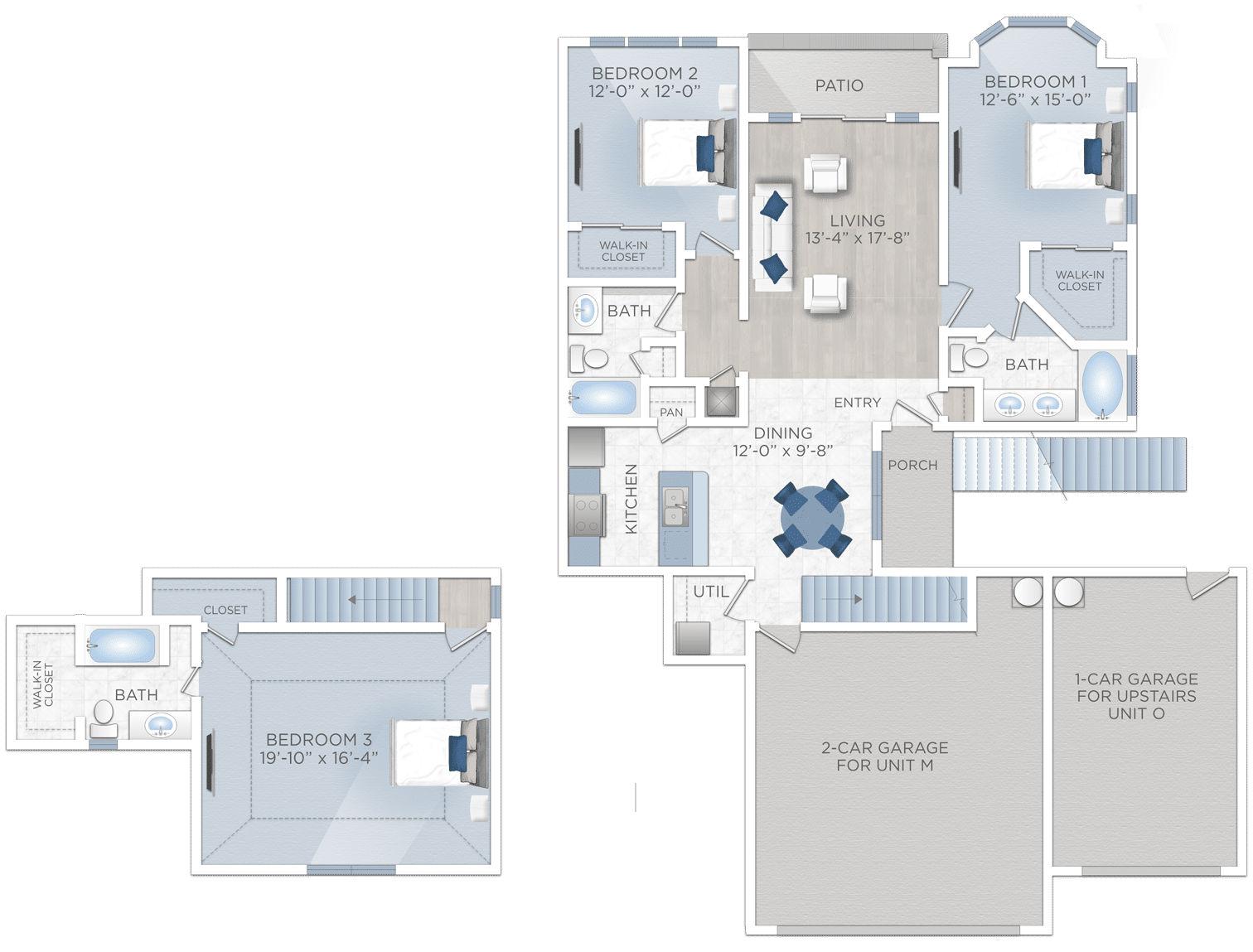 Three Bedroom Apartment