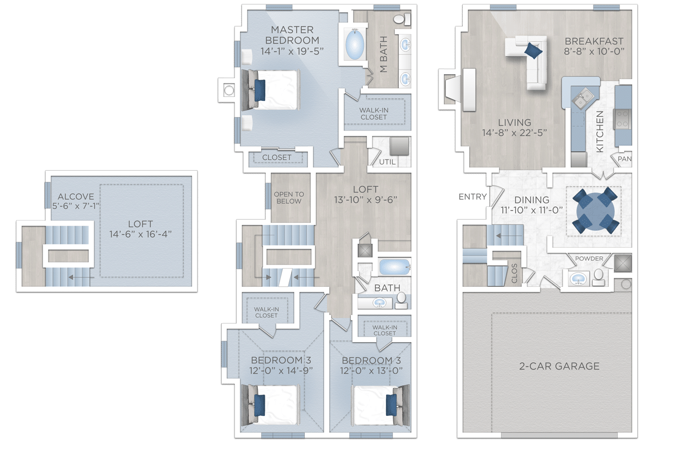 Three Bedroom Apartment