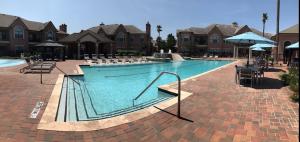 Apartments in West Houston, Texas - Community Pool and Patio Area